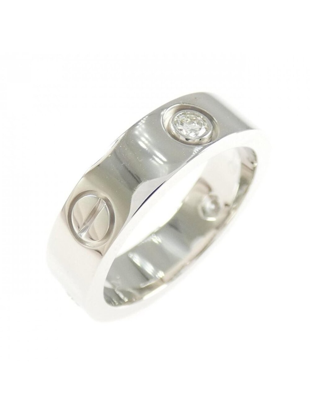 Cartier Love Half Diamond Ring